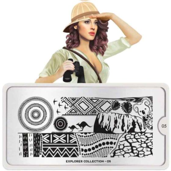 MOYOU Explorer Stamping Nail Art Plate Collection