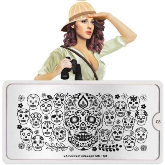 MOYOU Explorer Stamping Nail Art Plate Collection