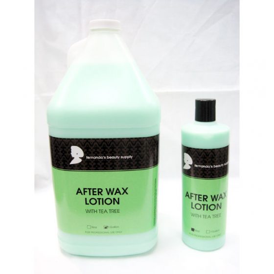 Fernanda's After Wax Soothing Lotion with Tea Tree - All Sizes