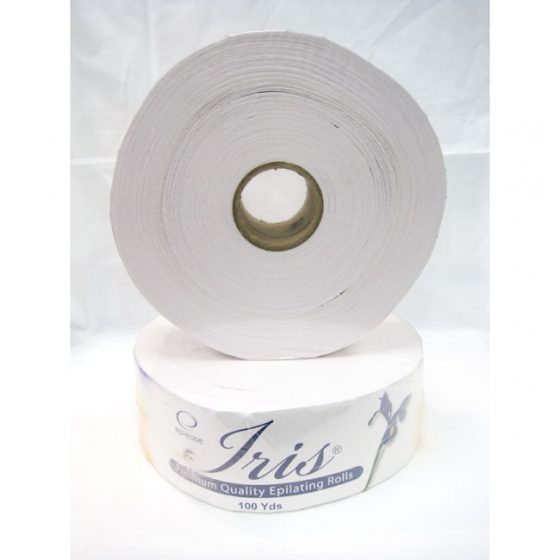 Cotton Bleached Wax Strips Iris Stiff Roll