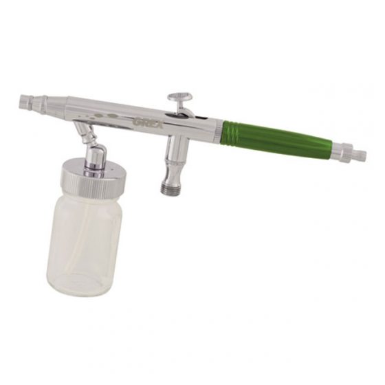 GREX Genesis.XBi Double Action Bottom Siphon Fed Airbrush