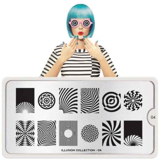 MOYOU illusion stamping nail art plate collection