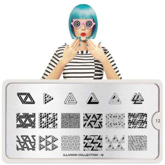 MOYOU illusion stamping nail art plate collection