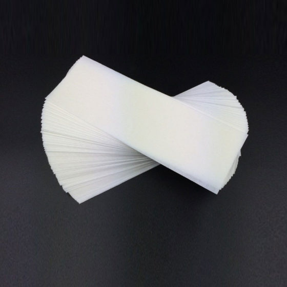 Non-Woven Pre-Cut Waxing Strips - Muslin, 3"x9" Pkg.100