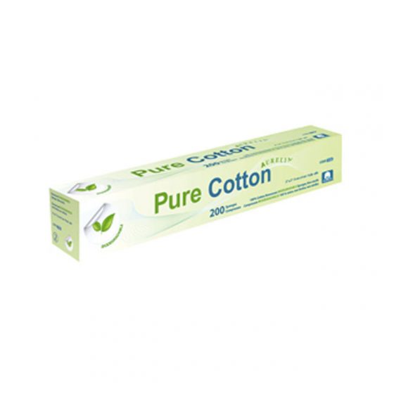 AURELIA PurCotton Wipes 2x2 4 ply