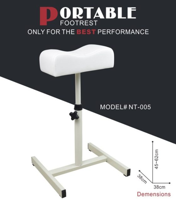 FE-104L Pedicure Cone Footrest 12x6