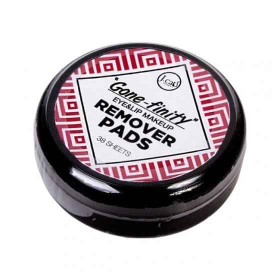 J CATS "Gonefinity" Eye & Lip Make Up Remover Pads