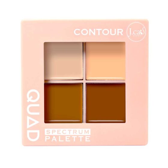 J CATS Quad Spectrum Palette - Highlighter/ Contour / Color Corrector