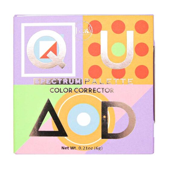 J CATS Quad Spectrum Palette - Highlighter/ Contour / Color Corrector