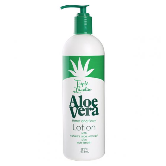 Aloe Vera TRIPLE LANOLIN Hand & Body Lotion - All Sizes