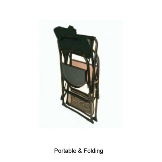 Tuscany Pro Mid-Size 25 " Makeup & Hair Portable Chair