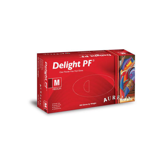 GLOVES DISPOSABLE VINYL POWDER-FREE EXAMINATION Single Box & Bulk