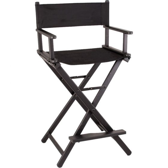 Portable Aluminium Director's Makeup Chair