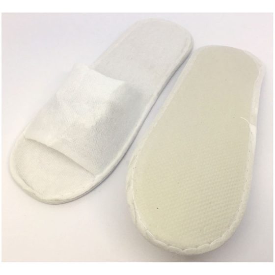 Terry Spa Slippers Open Toes