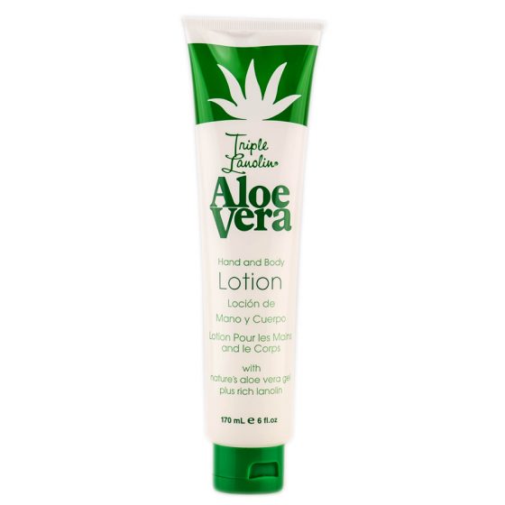 Aloe Vera TRIPLE LANOLIN Hand & Body Lotion - All Sizes