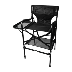 Tuscany Pro Smart Adjustable Portable Makeup Artist, Hairstylist & Event Chair – 22", 25", 29" Adjustable Height