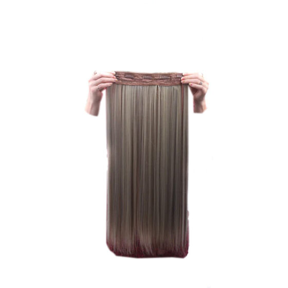 Clip in Synthetic Extension One Piece Straight - 20 Inches - Assorted Colors
