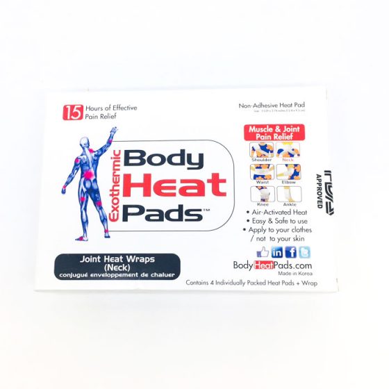 BODY HEAT PADS Joint Heat Wraps (Neck)