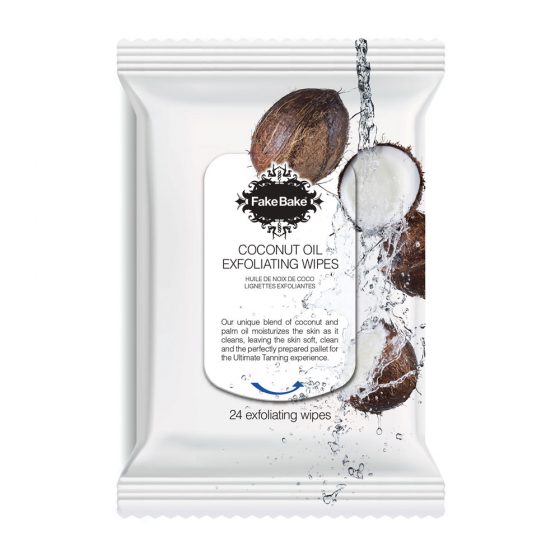 Fake Bake Coconut Exfoliating Packet (24 wipes)