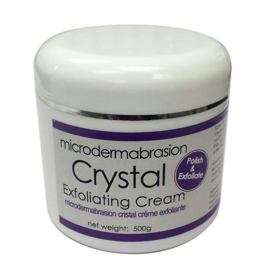 Microdermabrasion Crystal Exfoliating Cream, 500g