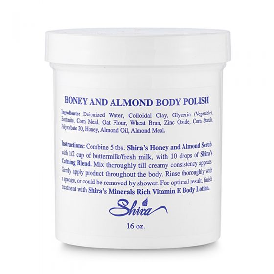 SHIRA Honey and Almond Body Polish