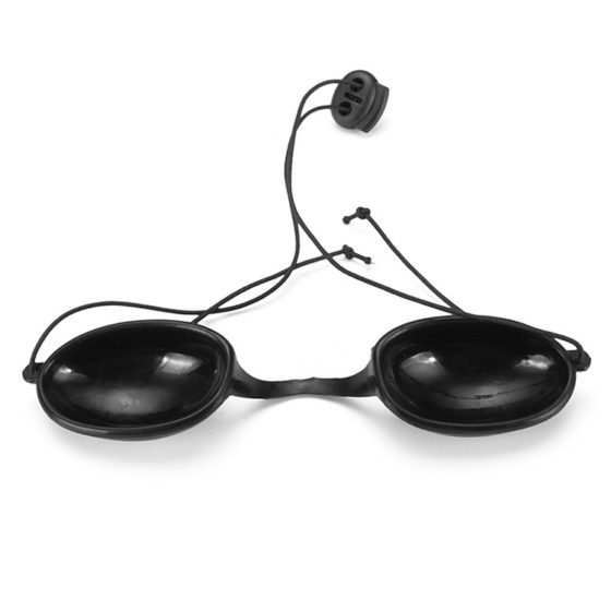 IPLSafety Goggles for Clinic Patients, Full Protection Black