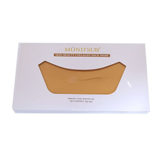 Mond'Sub Gold Collagen Gel Neck Mask Pkg of 5