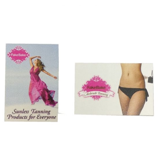 Fake Bake Window Cling