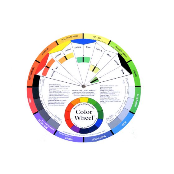Microblading BROWS Color Wheel