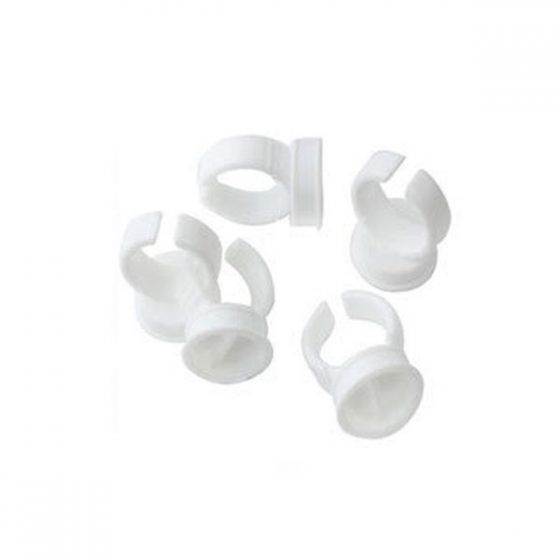 Glue Ring Disposable w/ Middle Indent or Large Opening