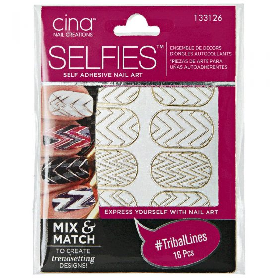 Cina Selfies  Self Adhesive Nail Art  no.133126