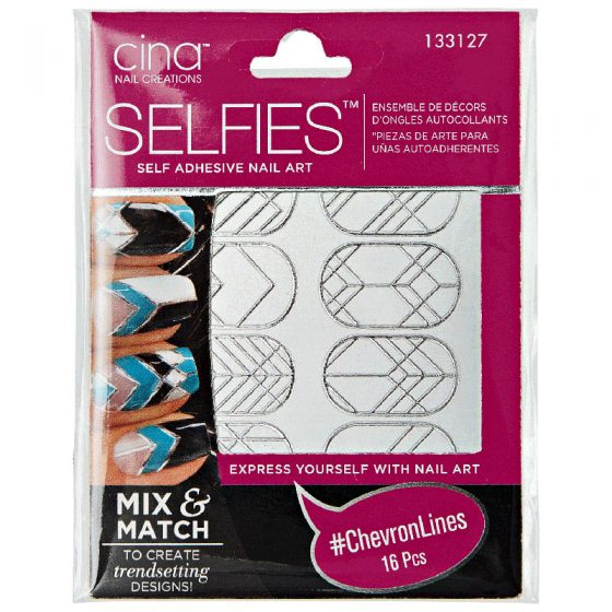 Cina Selfies  Self Adhesive Nail Art  no.133127
