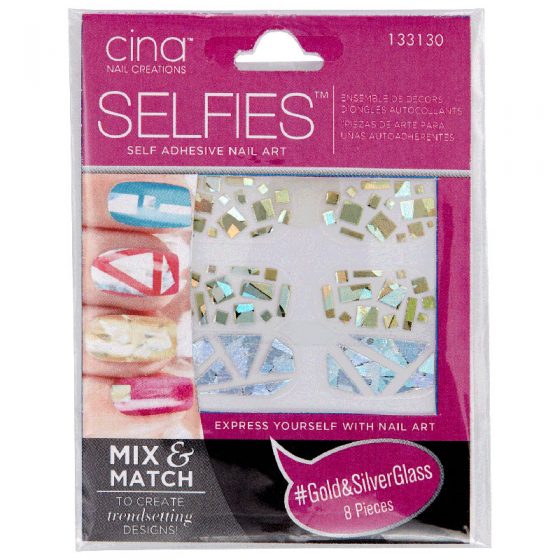 Cina Selfies  Self Adhesive Nail Art  no.133130