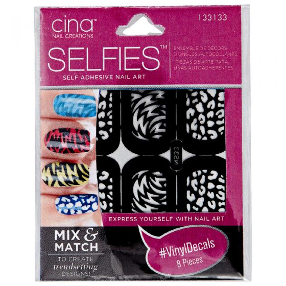 Cina Selfies  Self Adhesive Nail Art  no.133133