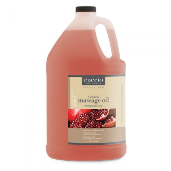 Cuccio Hydrating Massage Oil - Pomegranate & FIG