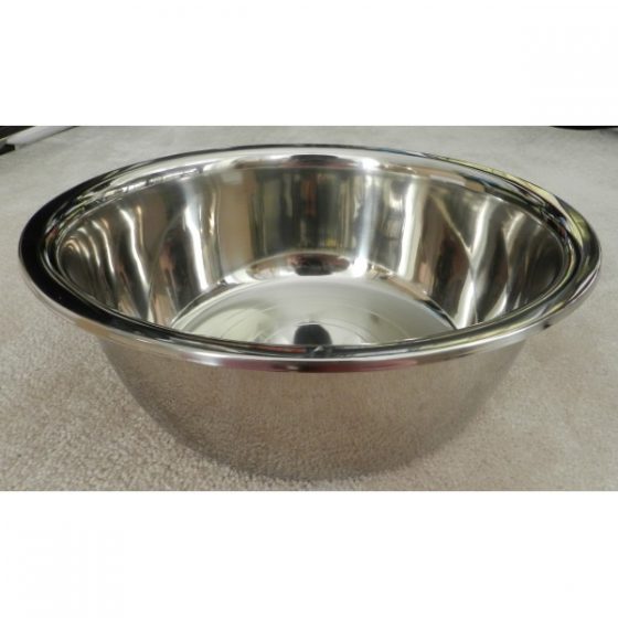 Stainless Steel Manicure/Facial Bowl 10" X 10"