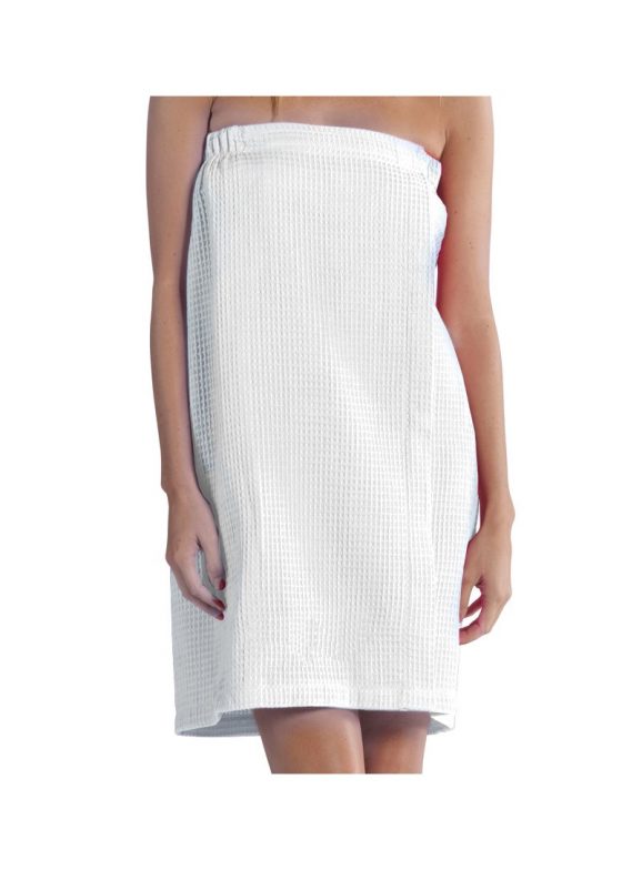 Waffle Wrap Gown with Velcro Silk B
