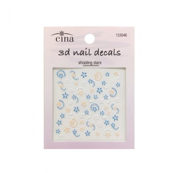 Cina 3D nail decals - shooeting start no 133046