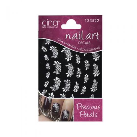Cina Nail Art Decals - Precious Petals no.133522