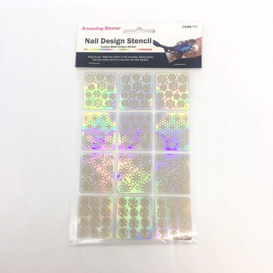 Nail Design Stencil #711