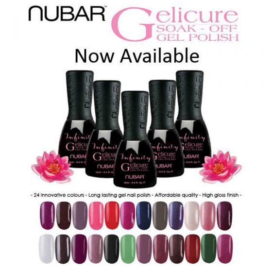 Nubar Gelicure Soak-Off Gel Polish * most colors availalble *