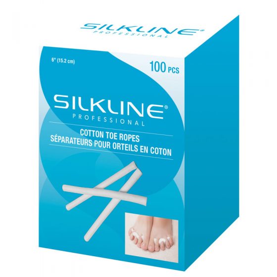 Cotton Toe Ropes by Silkline, 100Pcs