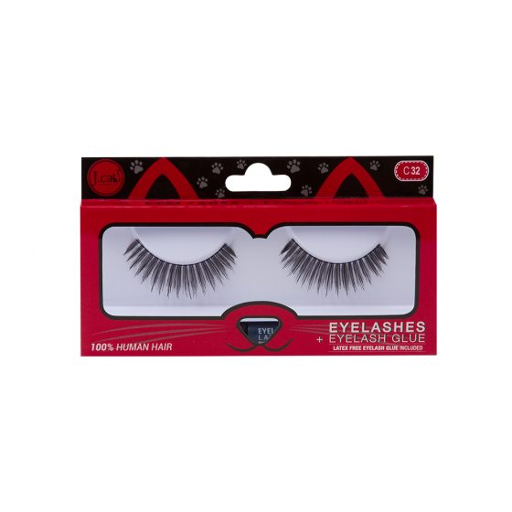 J Cat Eyelashes + Eyelash Glue