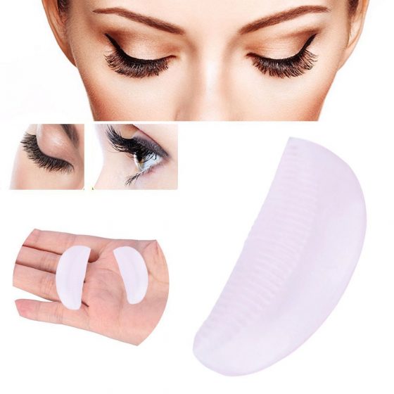 5 Pairs Silicone Eyelash Perming Curler Shield Pads for Eyelash Applications