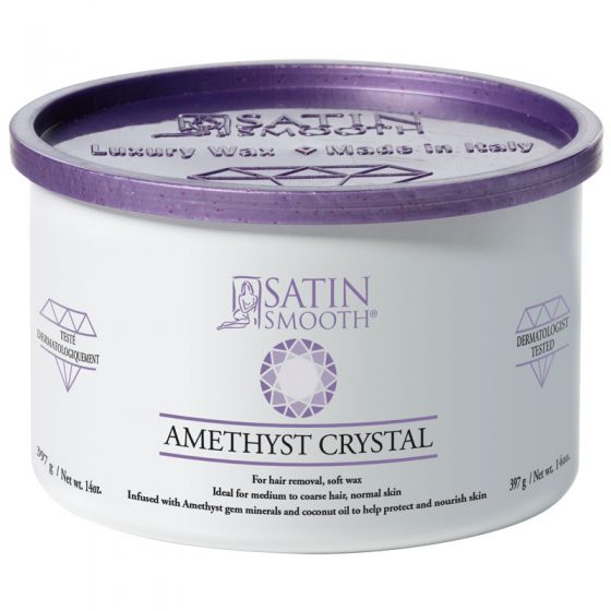 SATIN SMOOTH™ AMETHYST CRYSTAL WAX