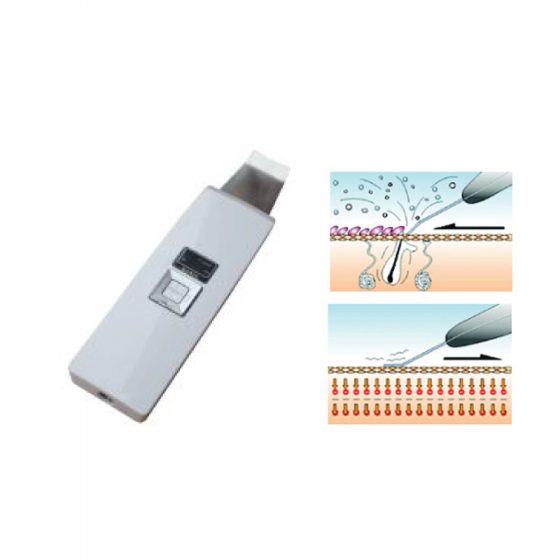 Portable Ultrasonic Skin Scrubber