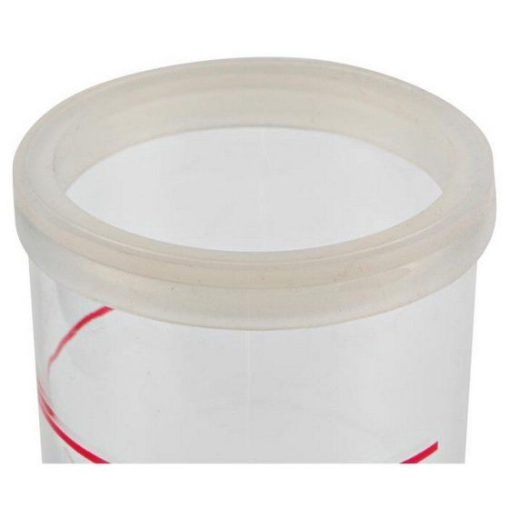 Glass Jar For Steamer with Rubber Gasket.