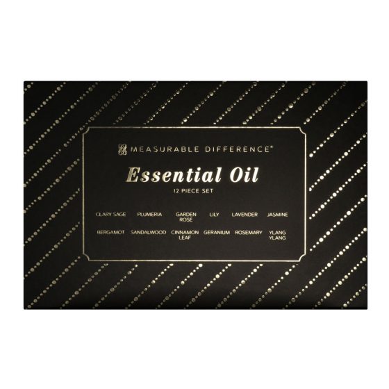Essential Oils Basics, 12pc Set by Measurable Difference