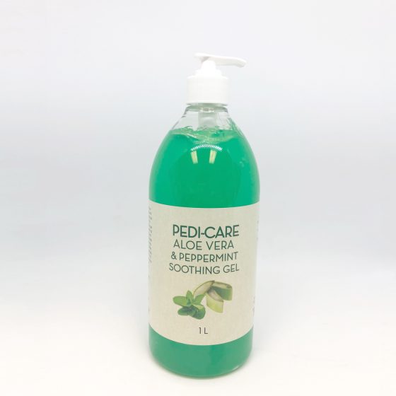PEDI-CARE Aloe Vera & Peppermint Soothing Gel Litre