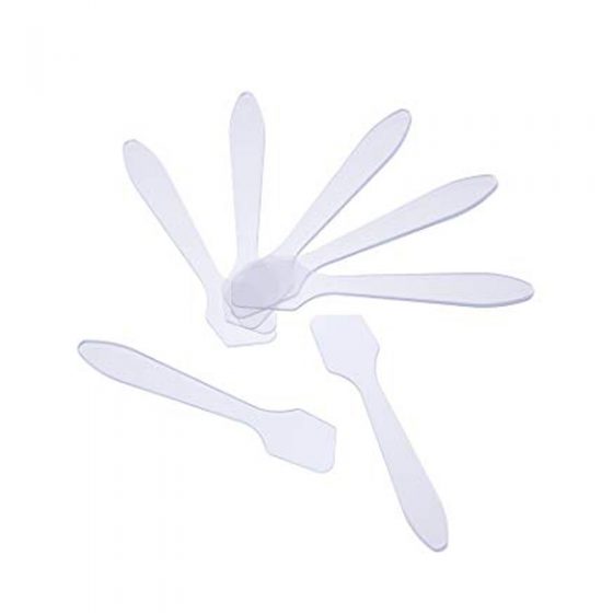Facial Spatulas - Frosted 3.25", Pkg of 12